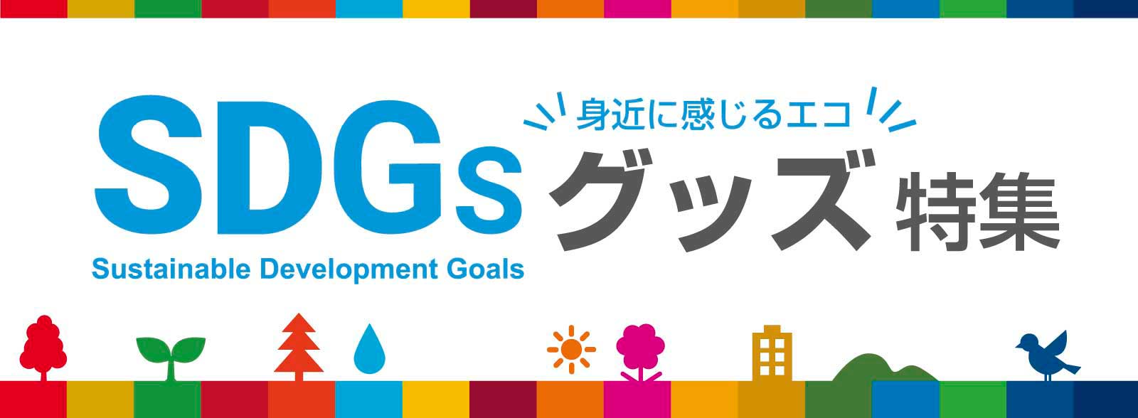 SDGsを身近に感じるエコグッズ特集
